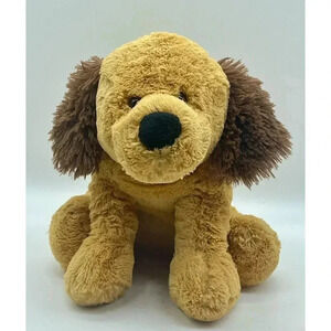 Best Made Toys Silky Plush Puppy Dog Orangish Brown 11”‎ Soft Furry Black Nose